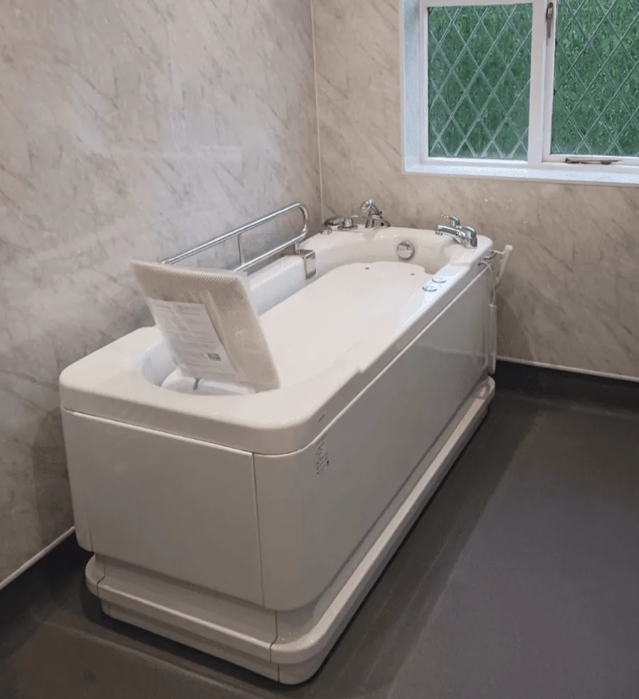 Mrs B, Staffordshire After Assisted Bath