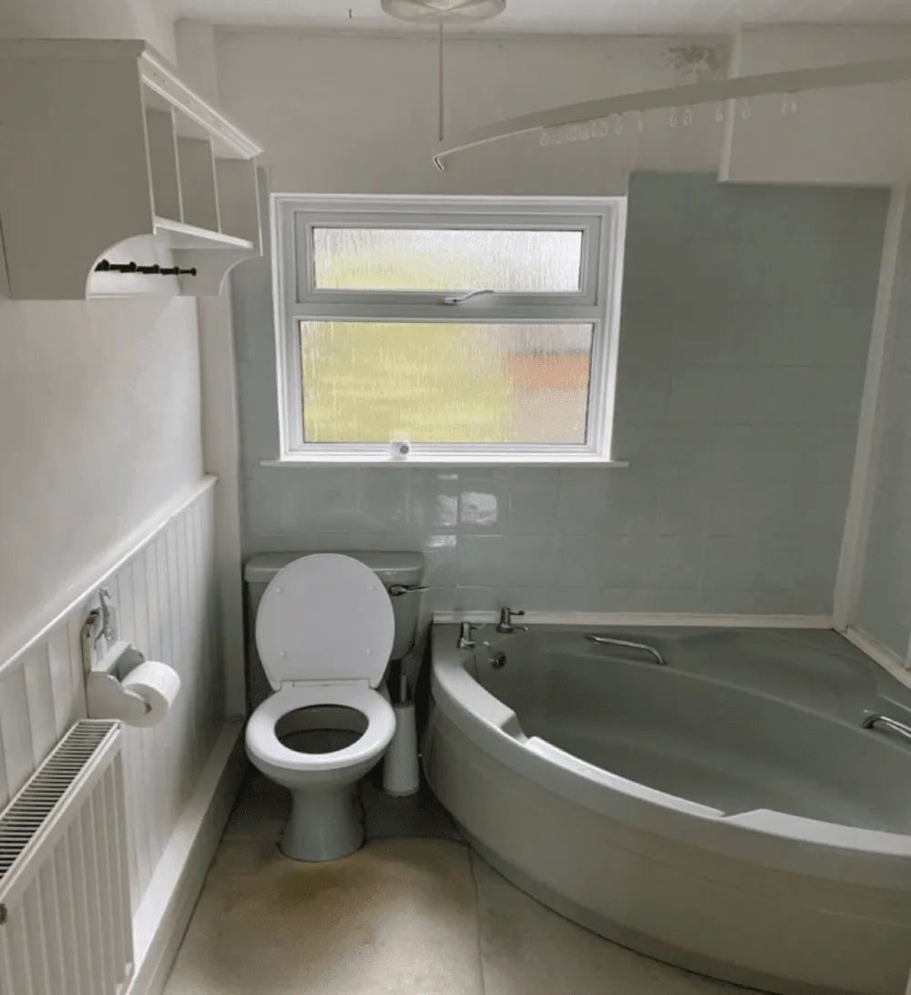 Mr & Mrs O'Neil, Wales Before Bathroom