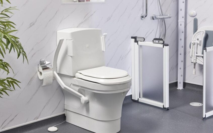 High Toilet Seat for the Elderly