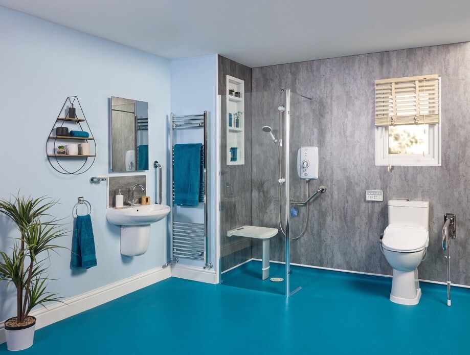 Wet room for parkisons