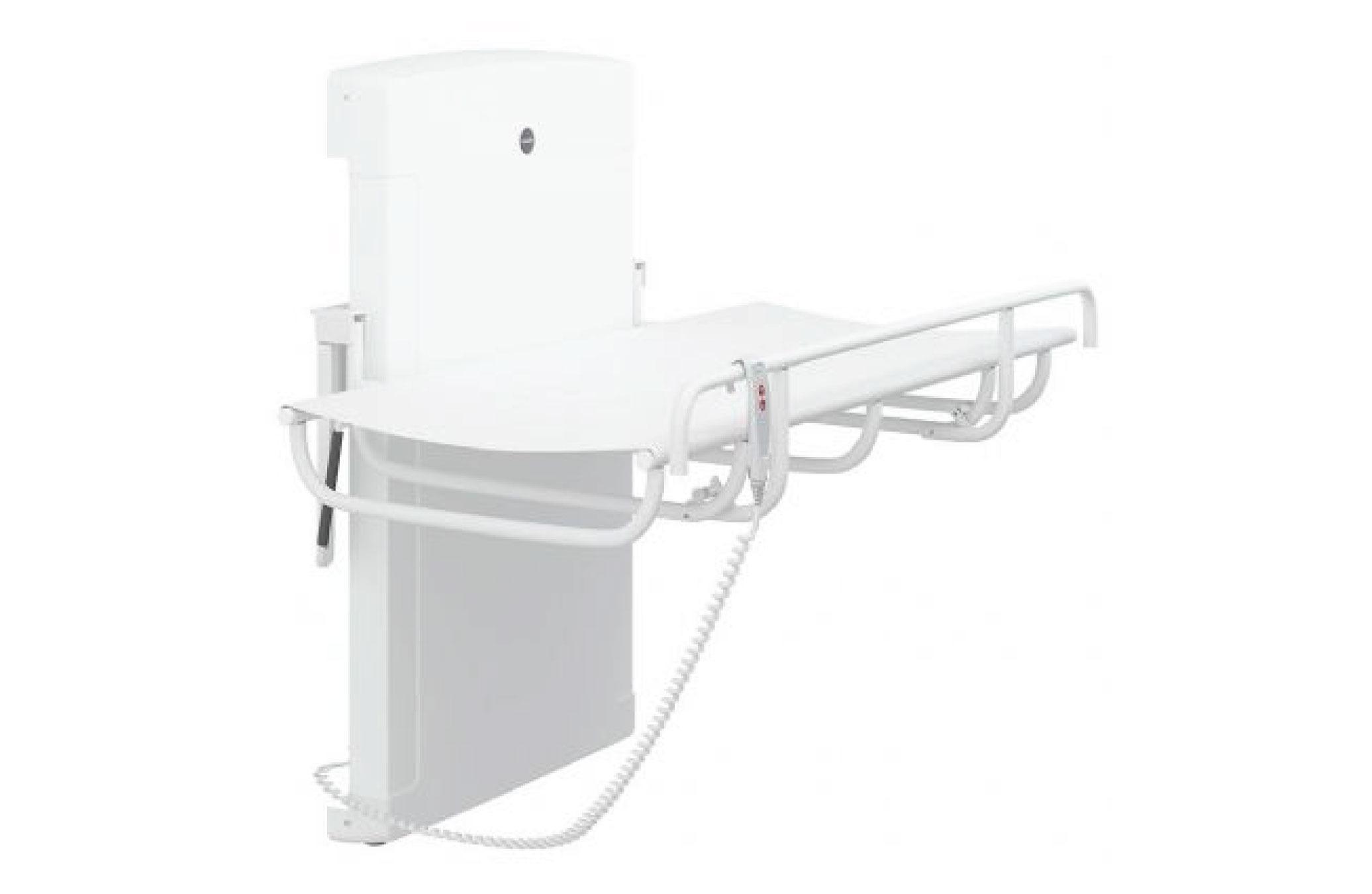 Stable, secure nursing bench for comfortable, safe care routines
