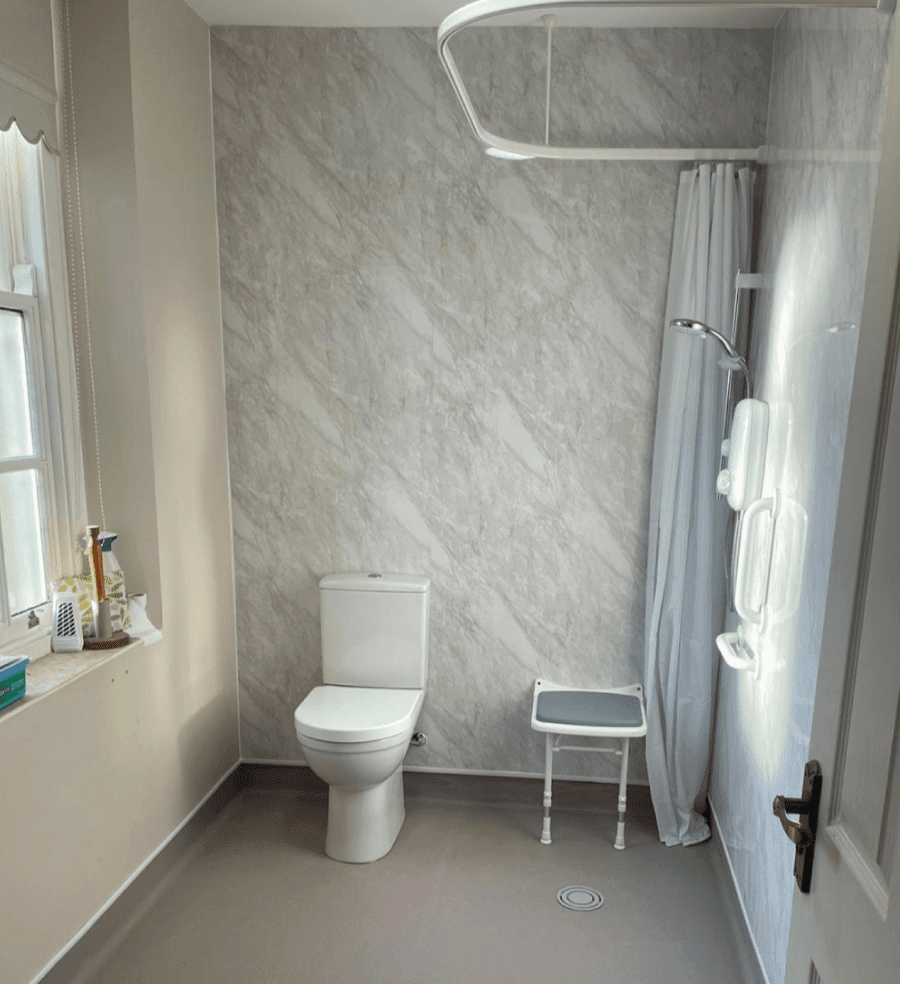 Mrs T, N.Ireland After Wet Room