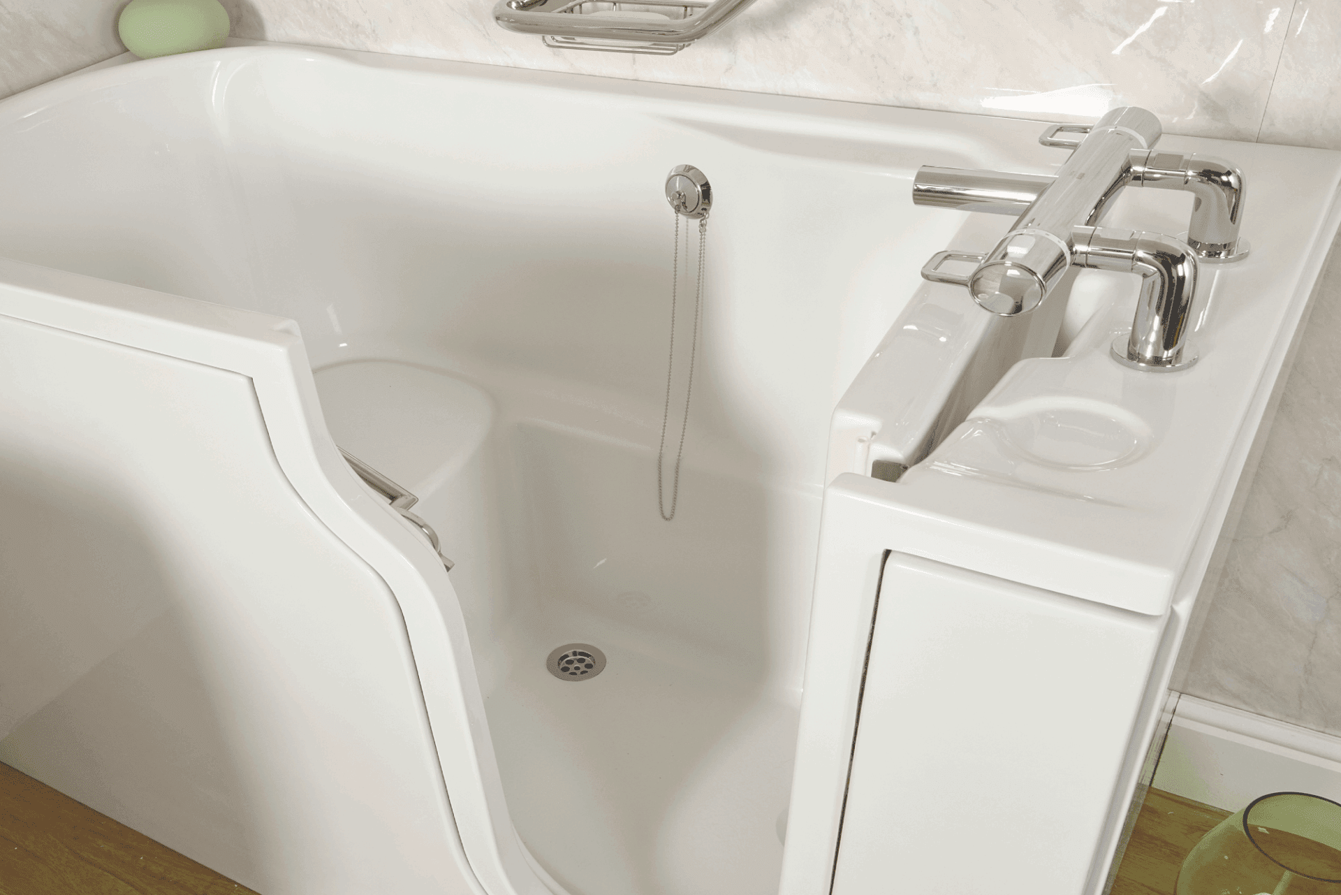 Roma contemporary bathroom styling detail