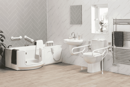 Wolferton P-shape shower zone detail