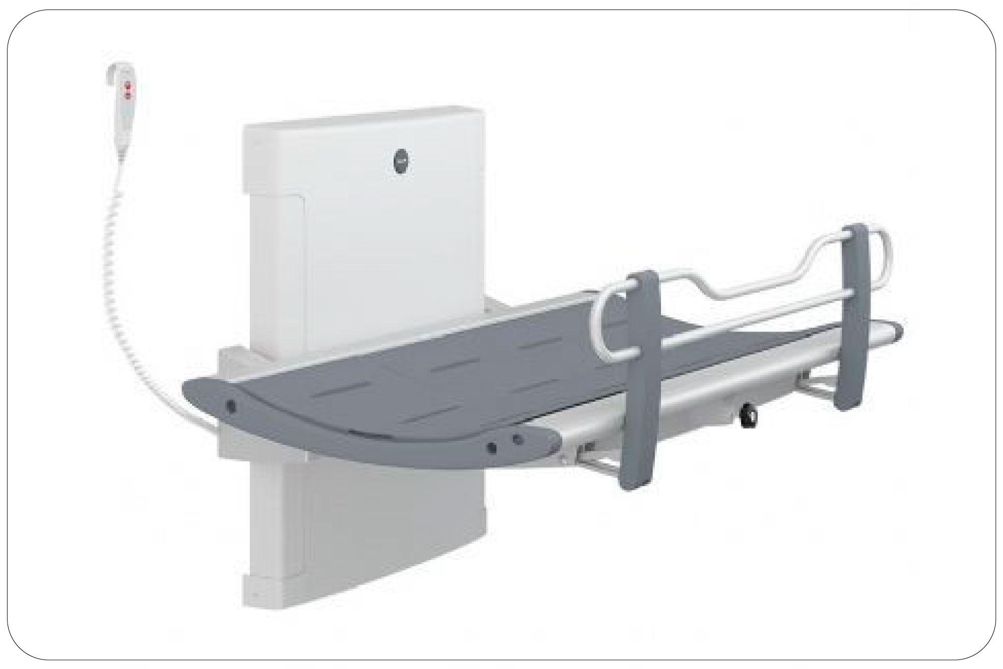 Foldaway nursing bench from EA Mobility