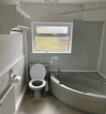 Mr & Mrs O'Neil, Wales Before Bathroom