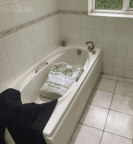 Mrs B, Staffordshire Before Bathroom