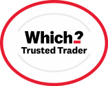 Which? Trusted Trader logo, signifying EA Mobility’s accreditation for high-quality service and trusted mobility solutions.