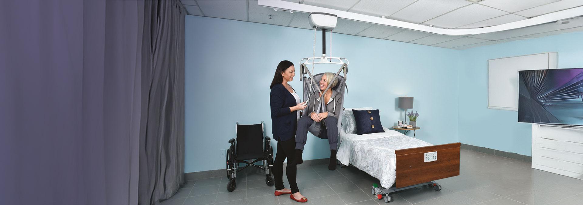 Specialist mobility hoist and equipment installed by EA Mobility