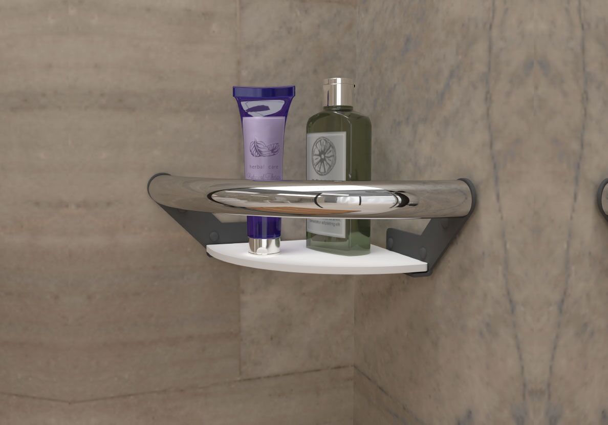 Elegance Corner Shelf by Enabling Creations