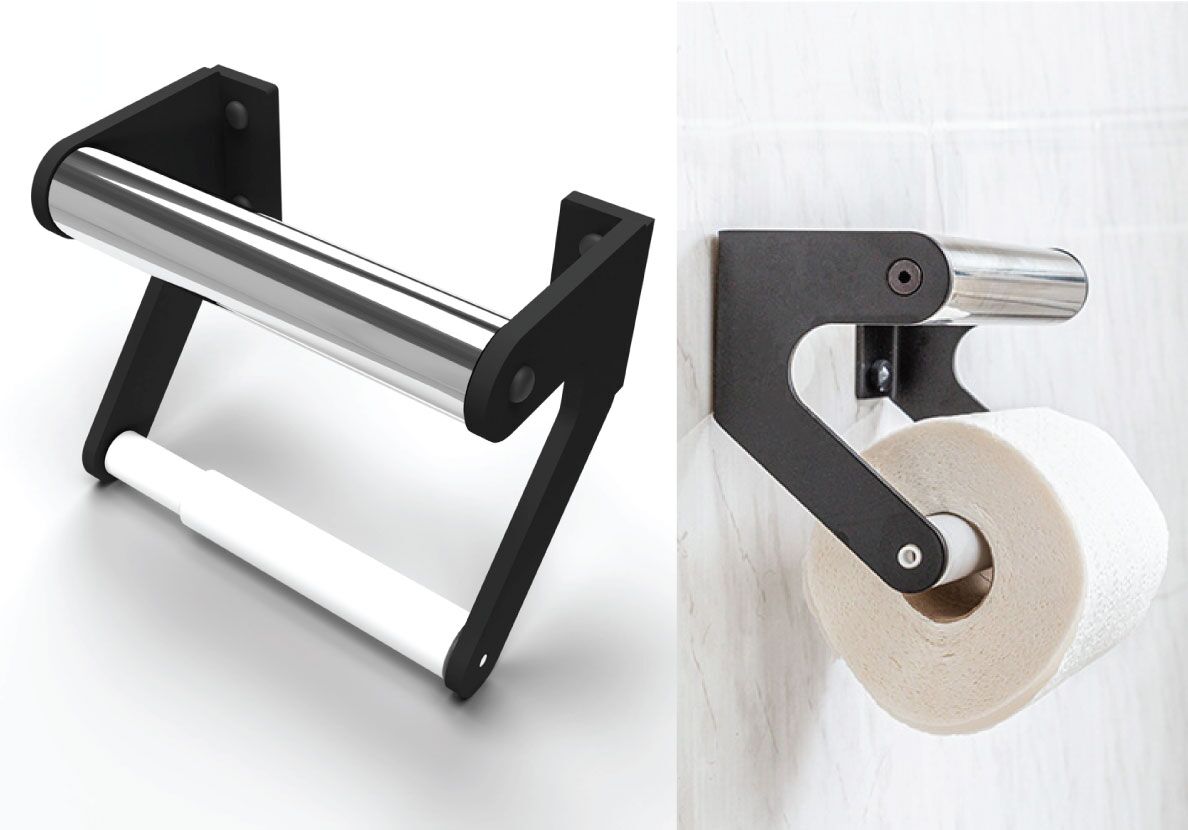 Elegance Toilet Roll Holder by Enabling Creations