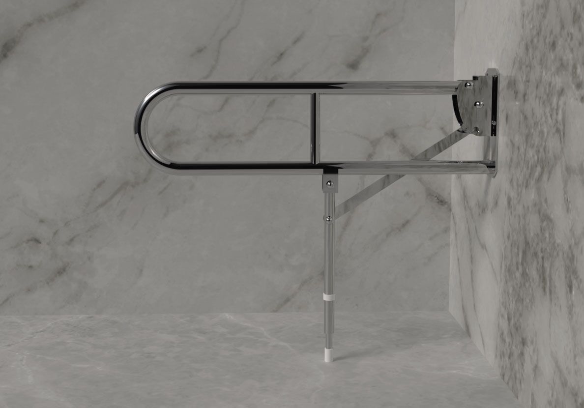 Hinged Support Rail + Leg by Enabling Creations