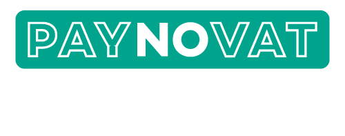 Pay No VAT promotional graphic with white text on green background for EA Mobility eligibility message