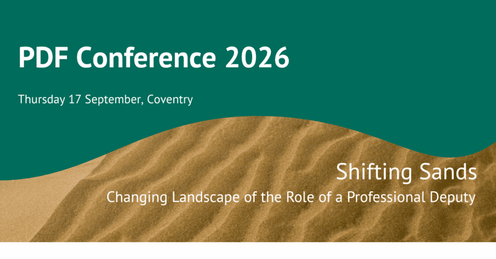 PDF Conference 2026 — Professional Deputies Forum