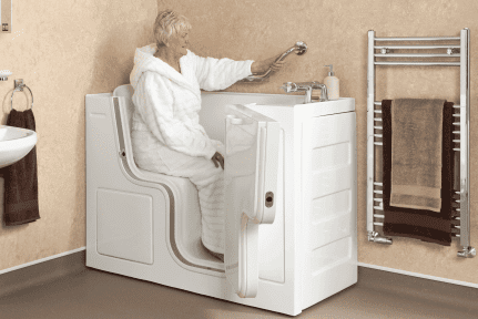 Serenity high-capacity internal bathing space detail