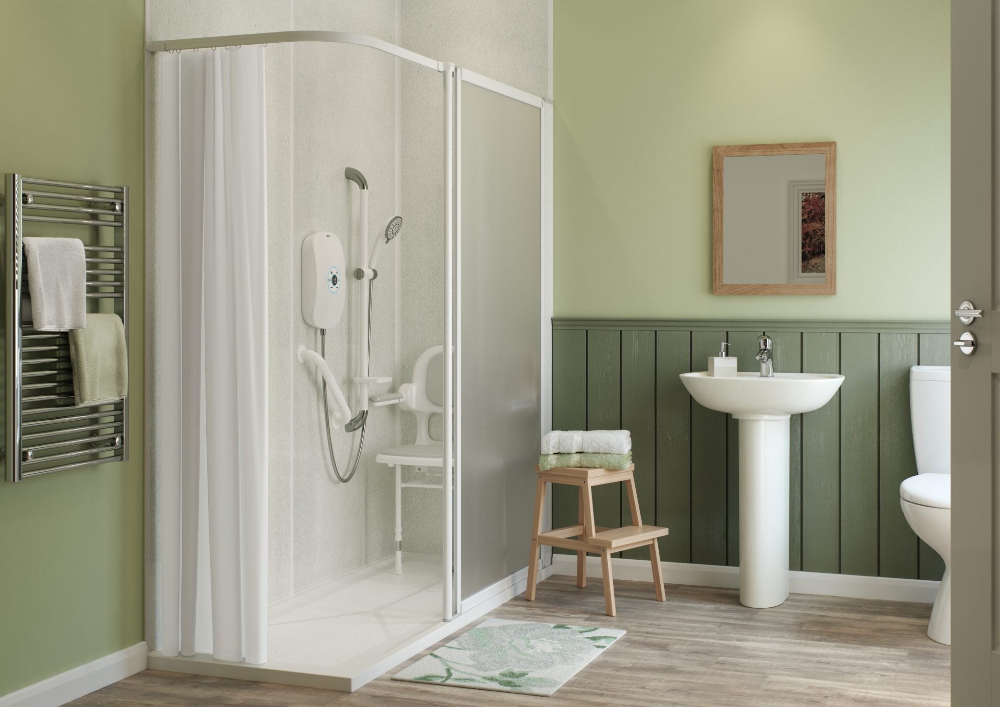 Walk-in Showers for Elderly & Disabled
