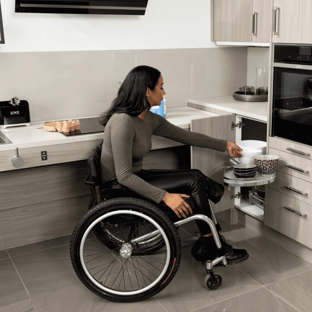 fitted accessible kitchen design