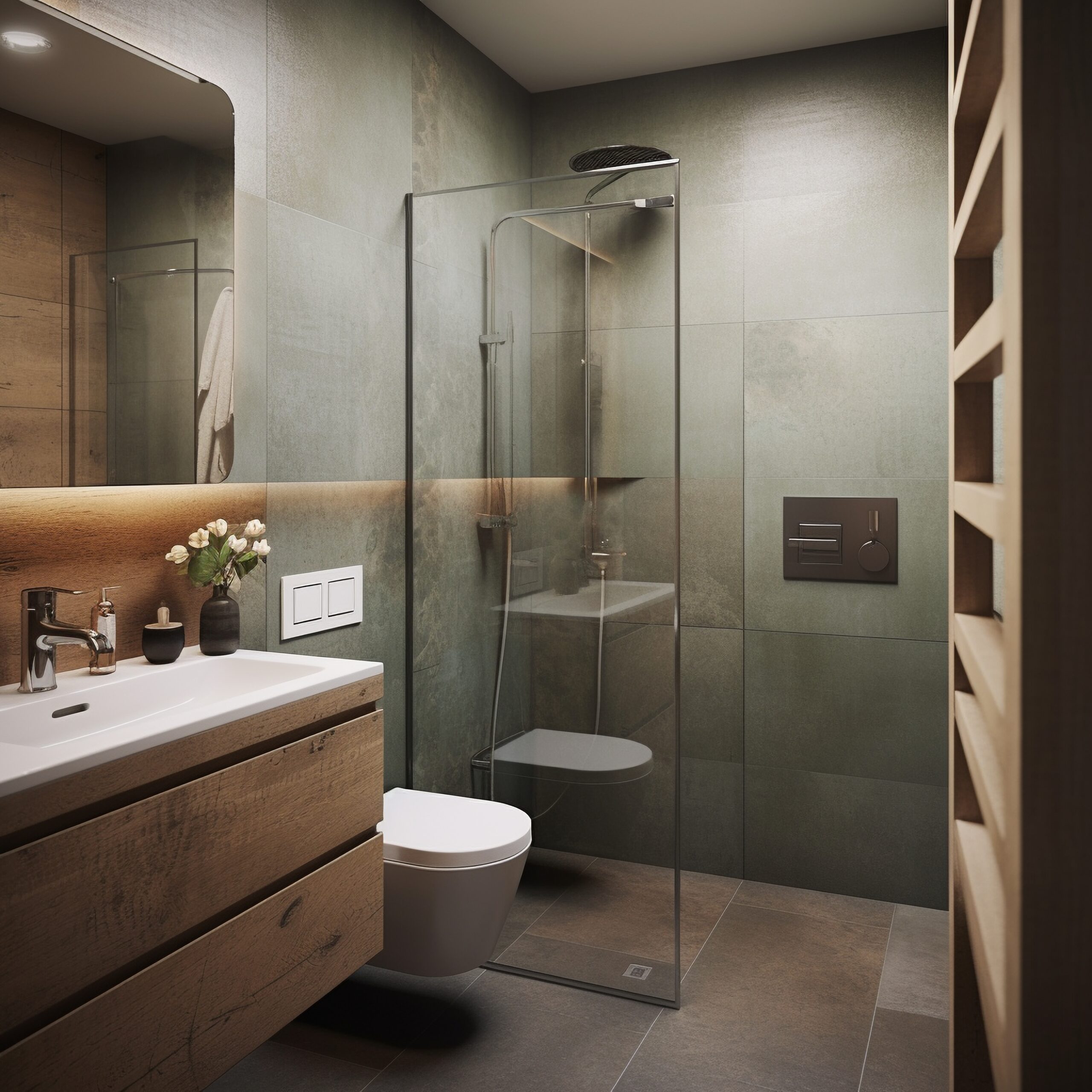 Compact Ensuite Wet Room