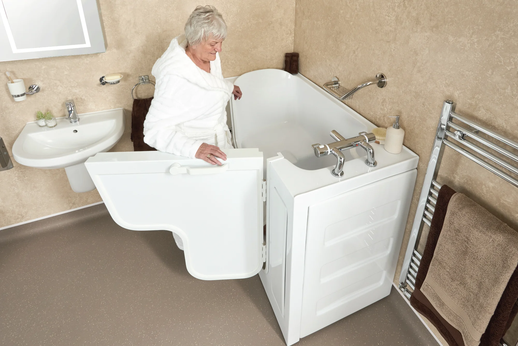 Level Access Showers - 1