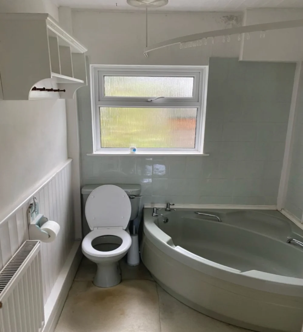 Mr & Mrs O'Neil, Wales Before Bathroom
