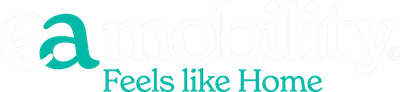 EA Mobility Group logo in white and green, symbolizing trust, accessibility, and innovation in mobility solutions.