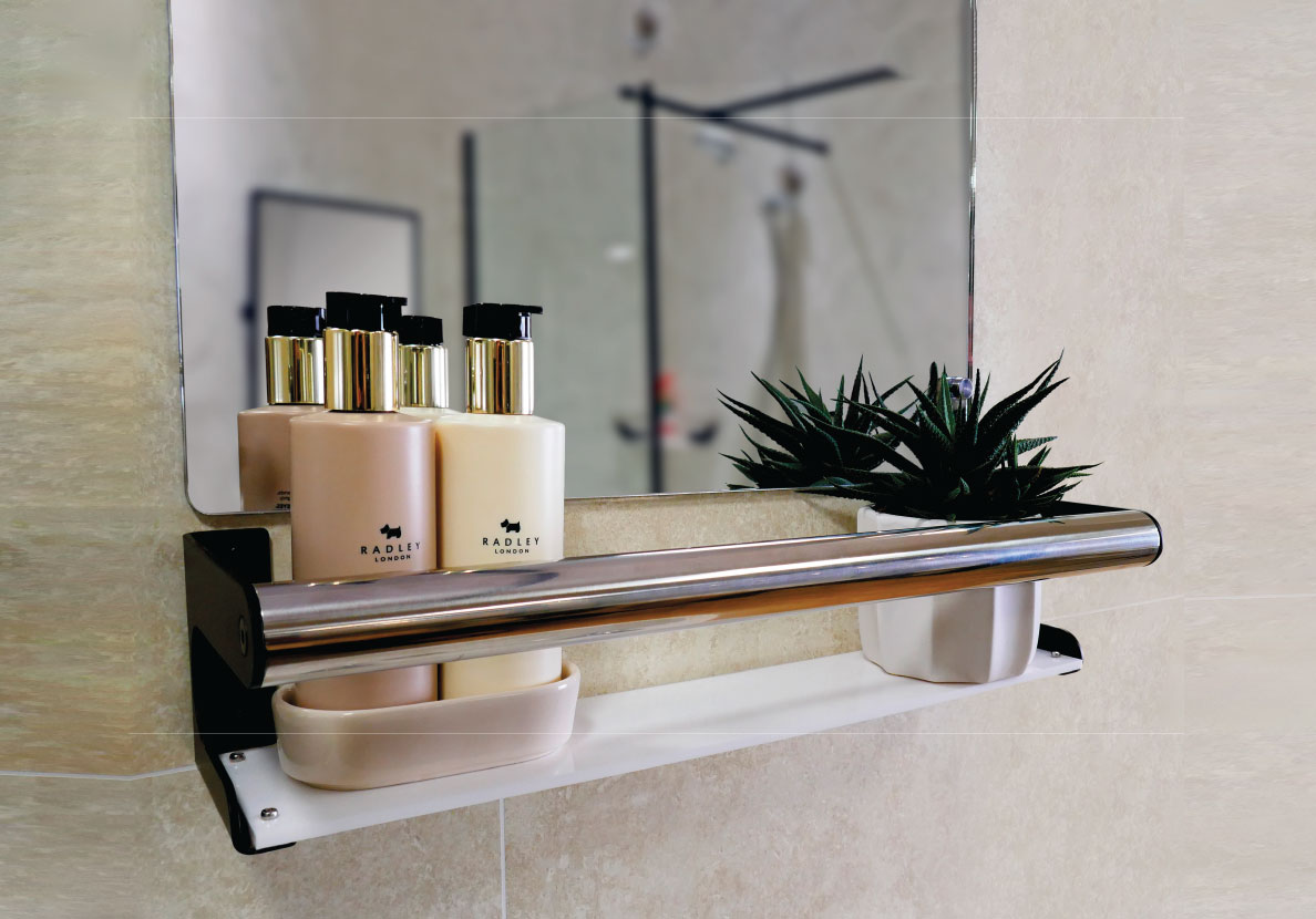 Elegance-Caddy-Rail Small Wet Rooms