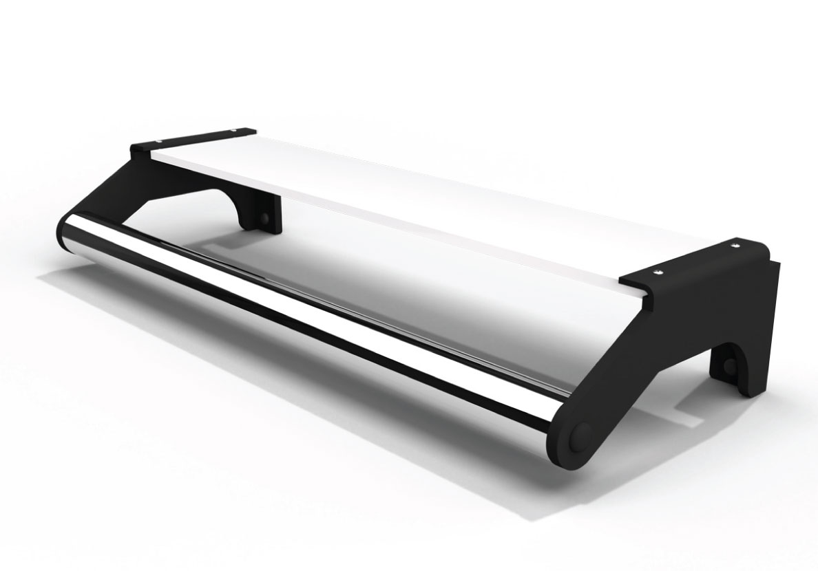 Elegance-Straight-Shelf Level Access Showers - 1